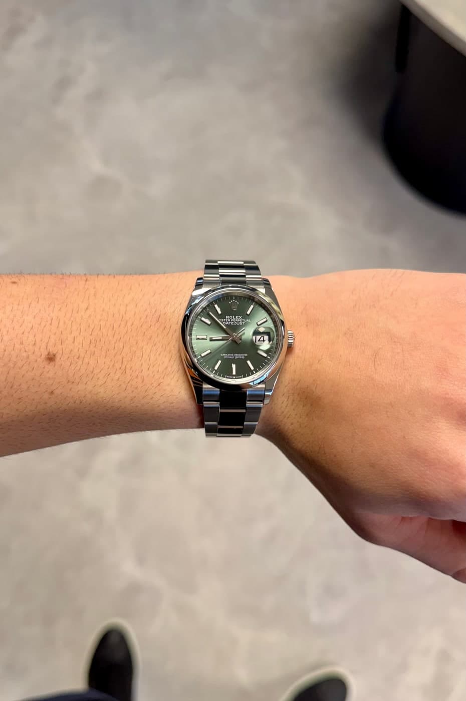 Rolex Datejust Mint Green 36mm