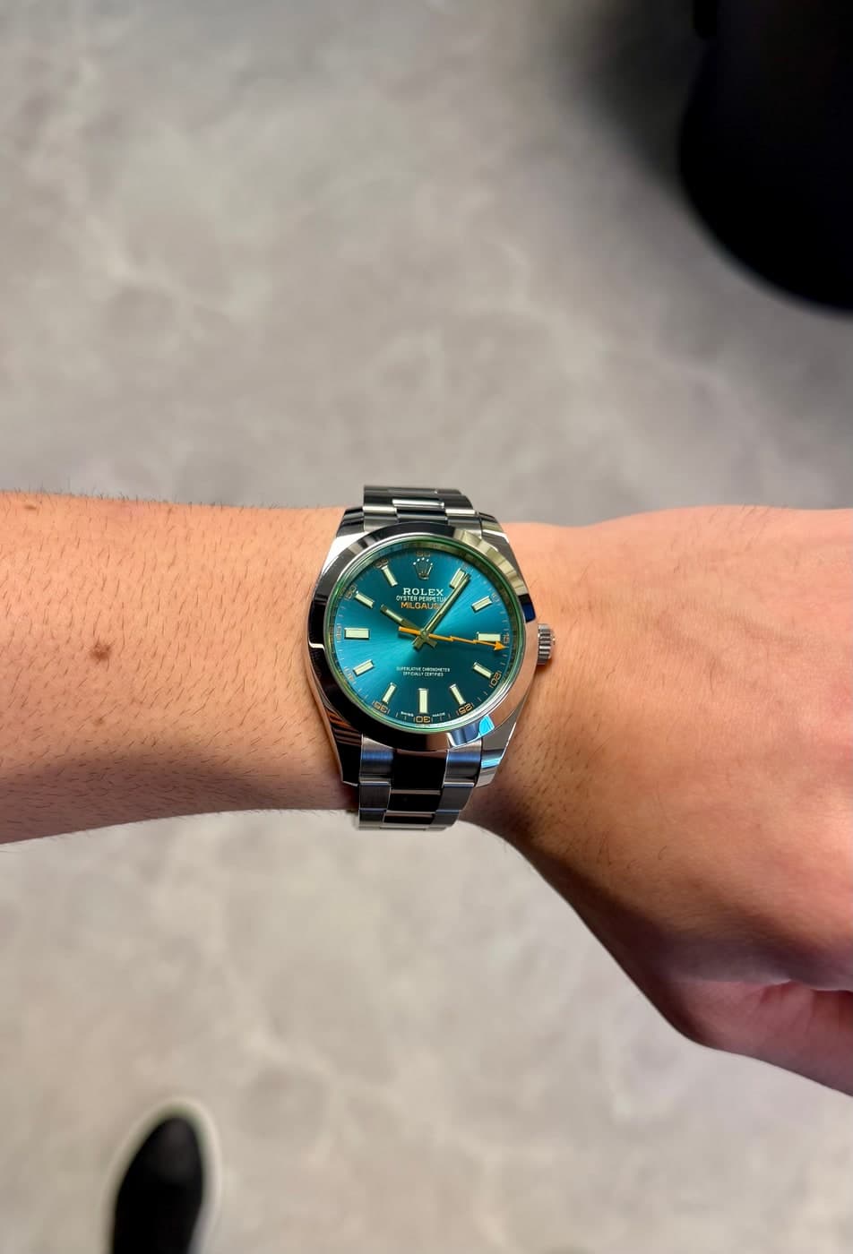 Rolex Milgauss Z-Blue Dial