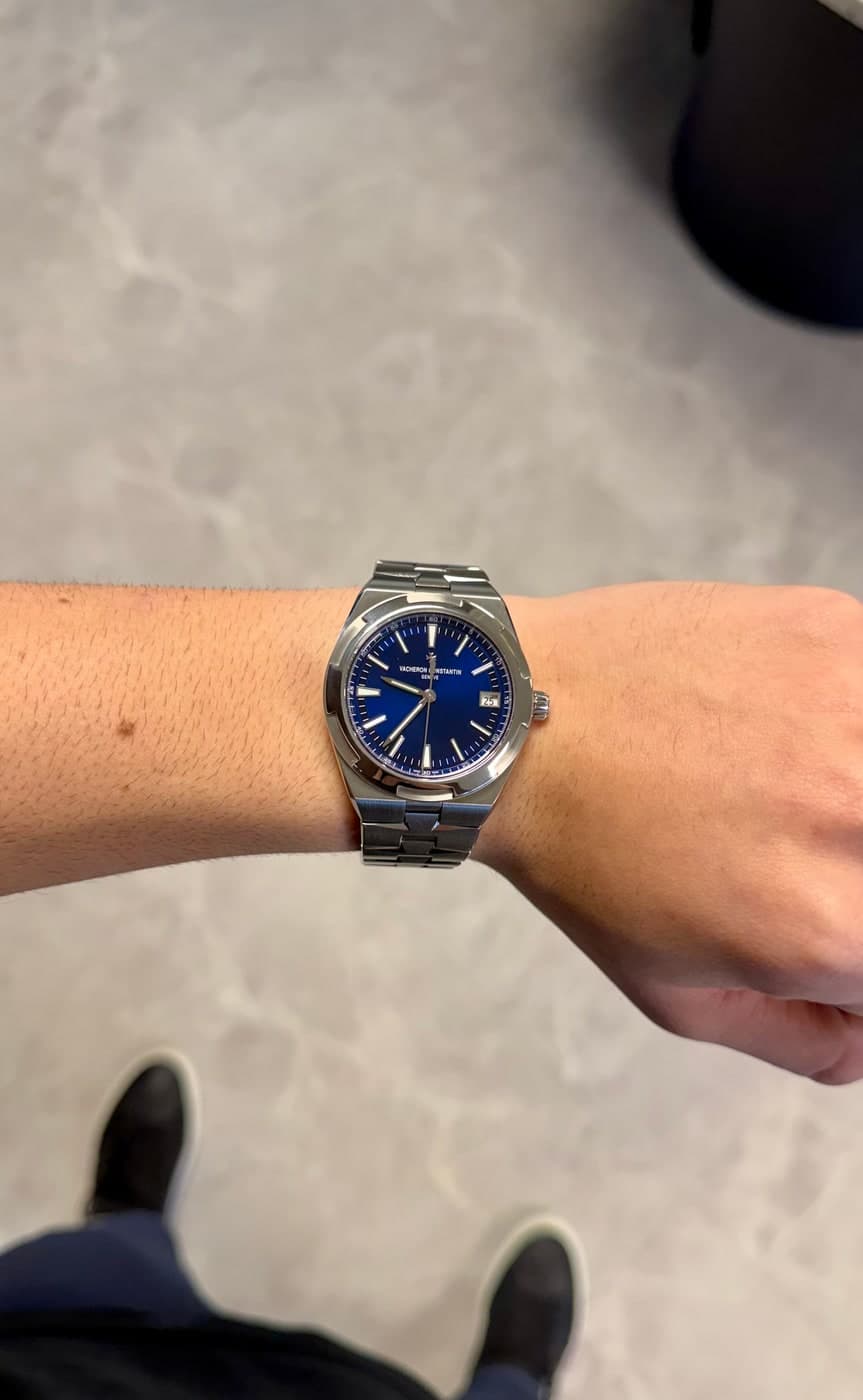 Vacheron Constantin Overseas Blue Dial